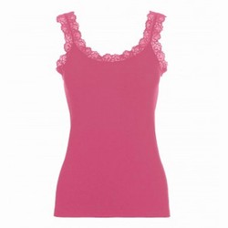 Microfiber top - fuchsia