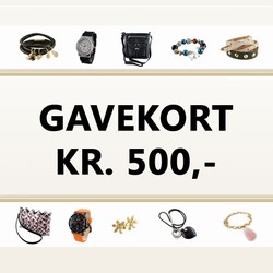 Gavekort 500 kr.