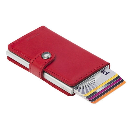 Secrid Miniwallet - lipstick red