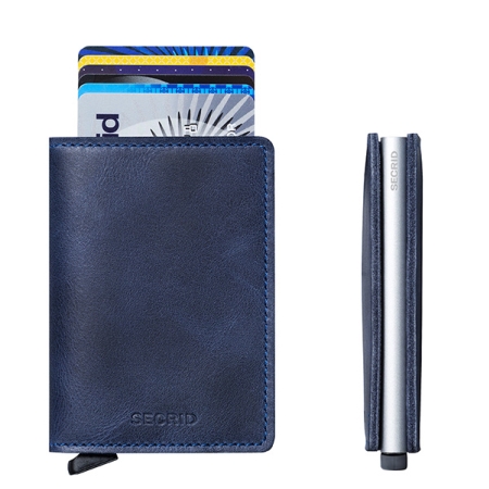 Secrid slimwallet kortholder - vintage blue